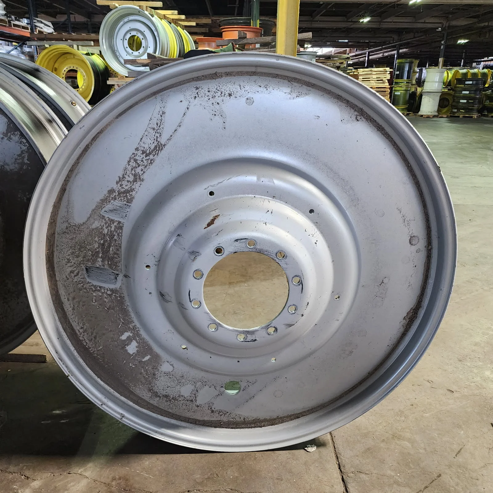 Take-Off 12 X 54 10-13.19-11.07 Silver Dual Wheel