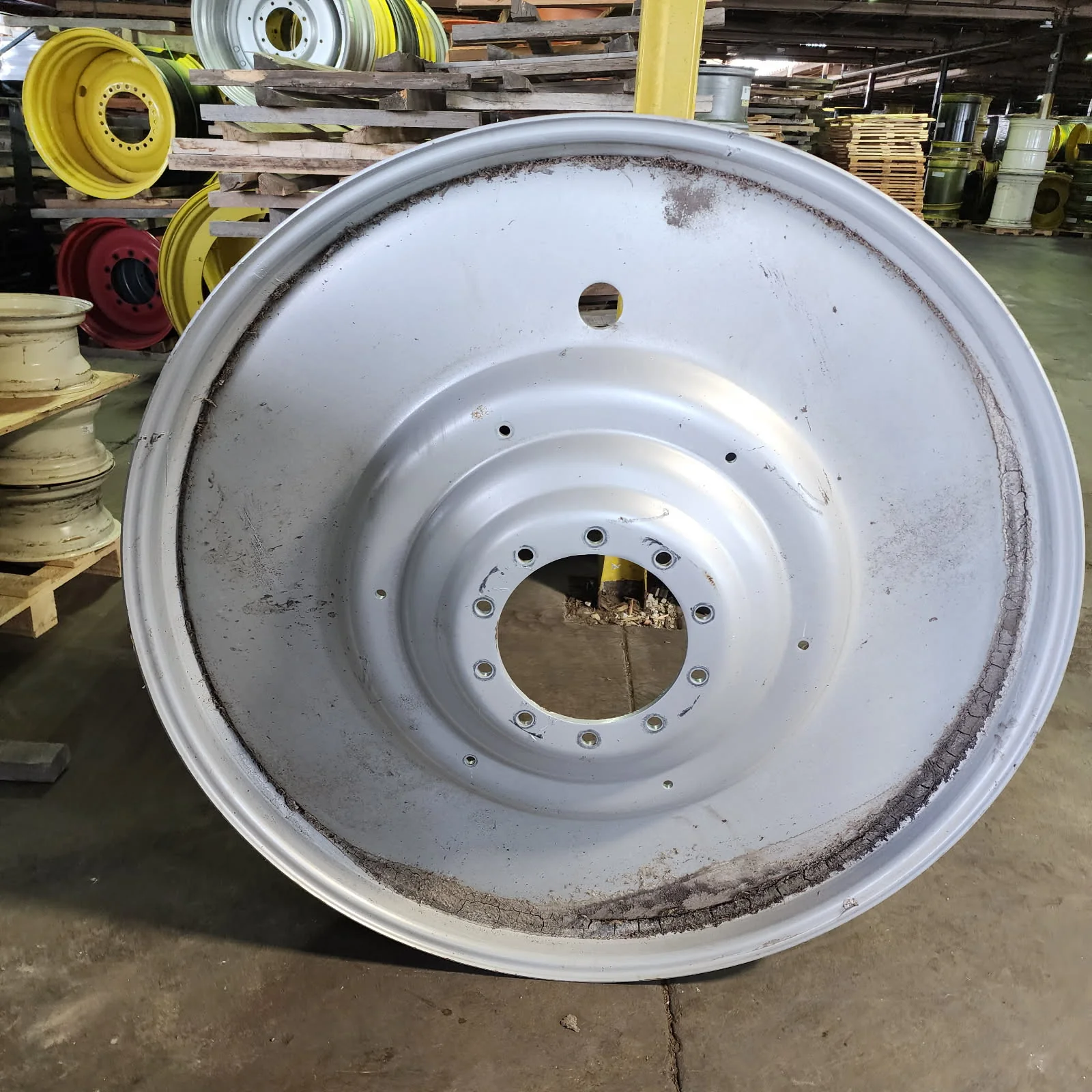 Take-Off 12 X 54 10-13.19-11.07 Silver Dual Wheel