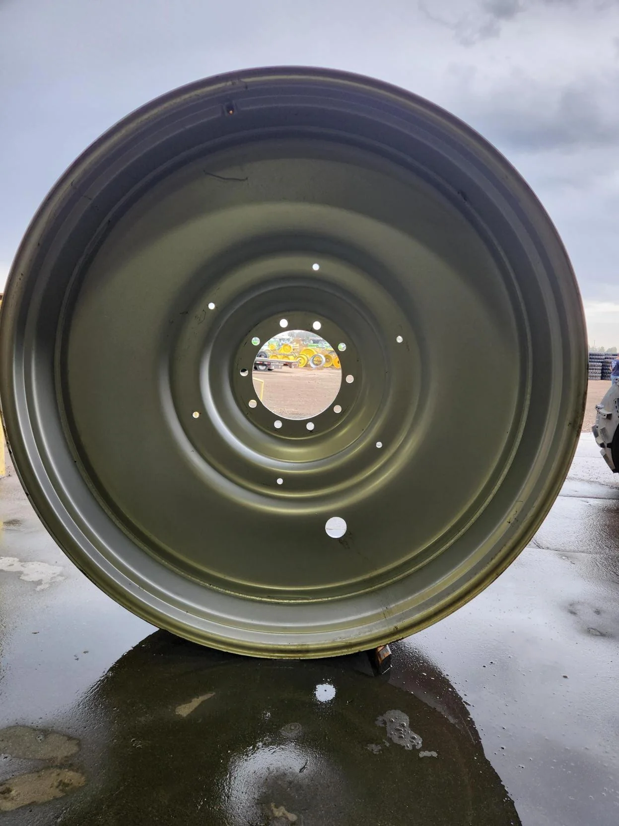 Take-Off 12 X 54 10-13.189-11.07 Silver Dual Wheel