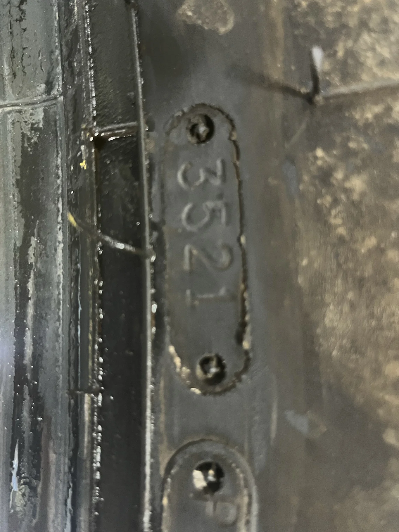 Used 380/90R50 151D Goodyear Optitrac TL R-1W 80-85% image 3