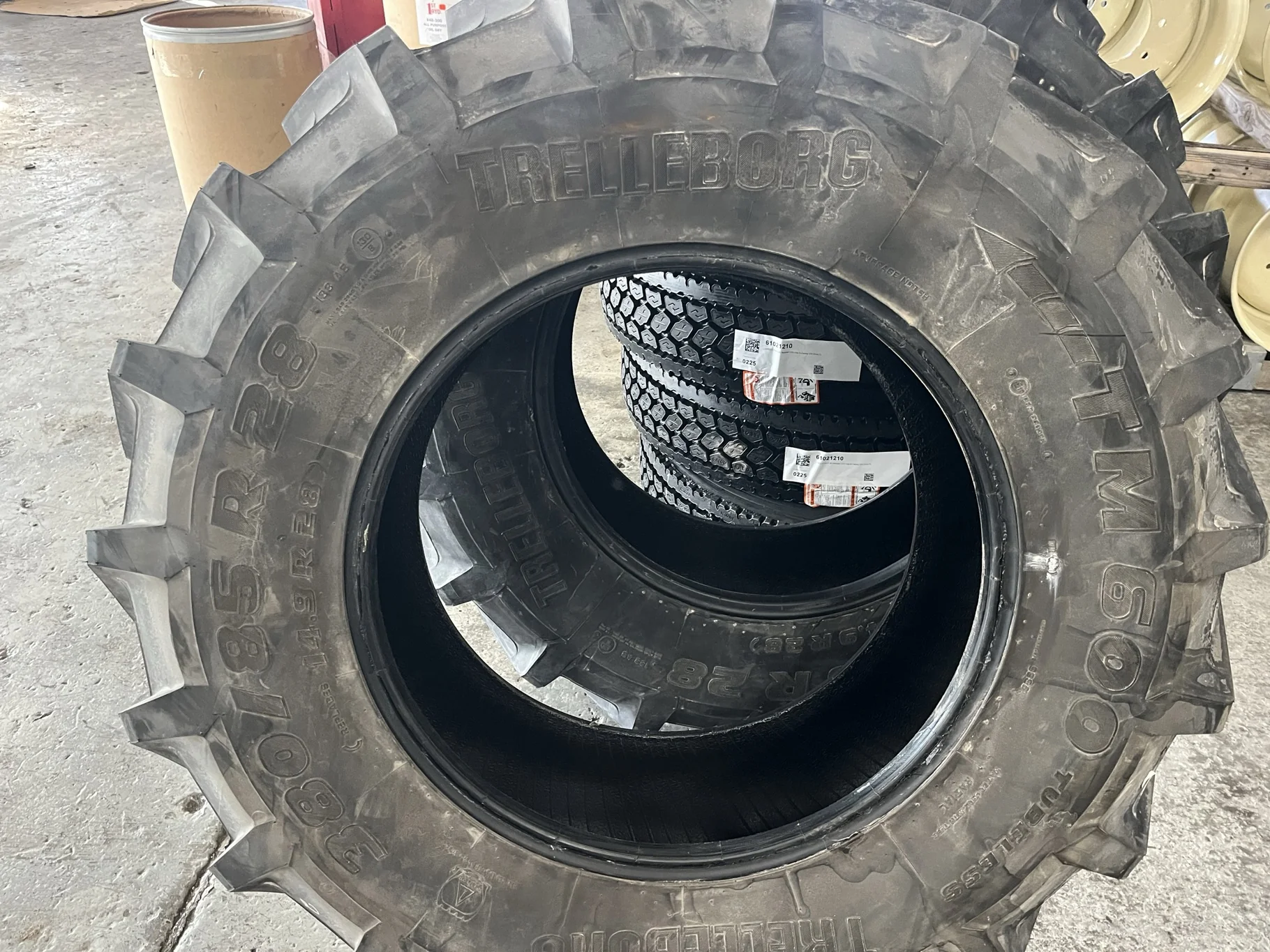 Take-Off 380/85R28 133A8 Trelleborg TM600 TL R-1W 95-100% image 2