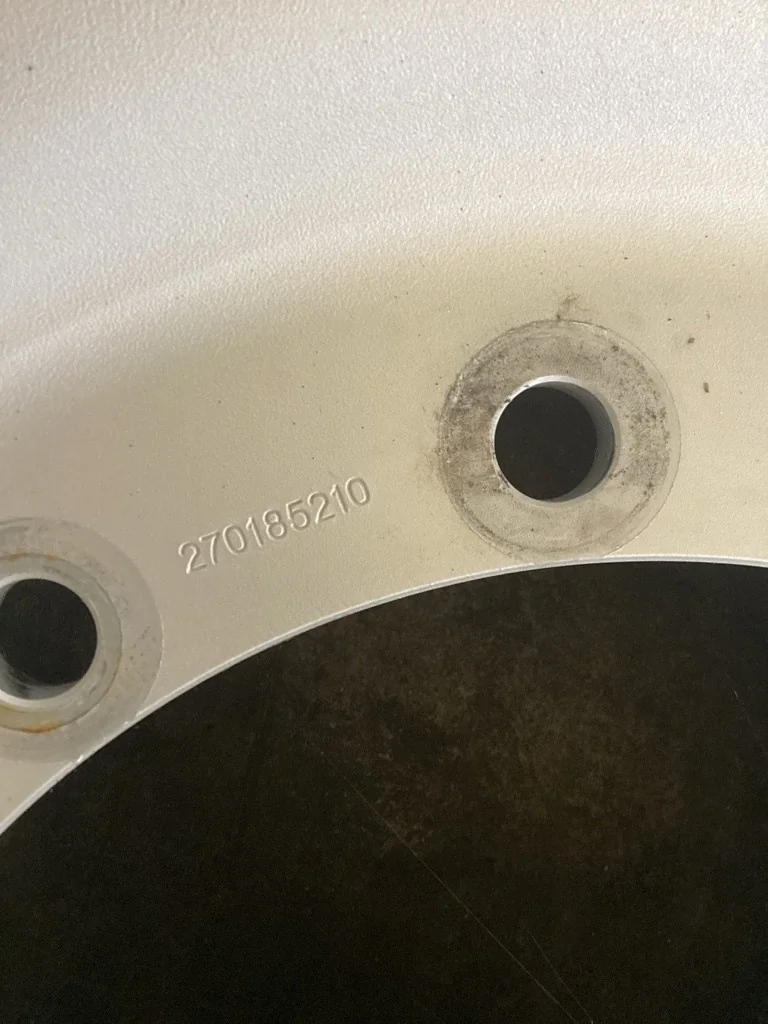 Take-Off 900/60R42 183D Mitas SFT TL R-1W 95-100% On 28 x 42 12-16.375-14.375 13.5" BS Krone Wheel image 6