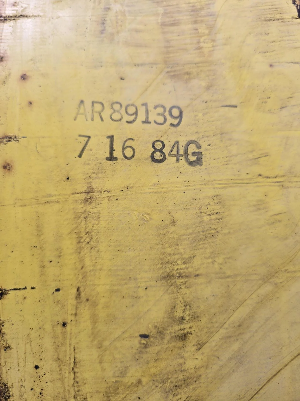 Used 16 x 42 10-13.19-11.07 Dual Yellow Wheel