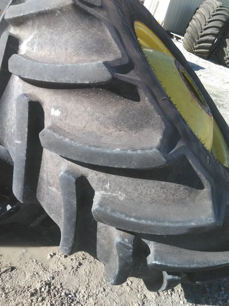 Used 650/85R38 173A8 Goodyear Optitrac DT824 TL R-1W 90-95% On 23 x 38 (10-13.19-11.07) DD Wheel image 4