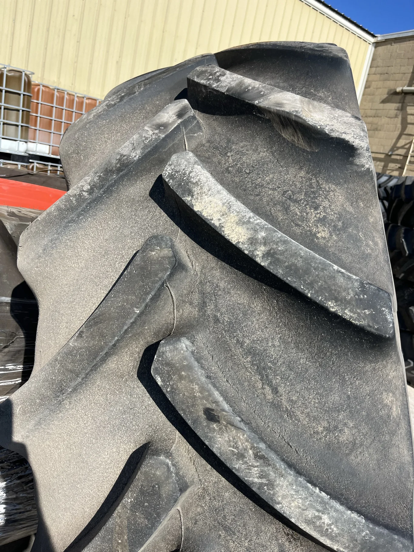 Used 650/85R38 173A8 Goodyear Optitrac DT824 TL R-1W 90-95% image 2