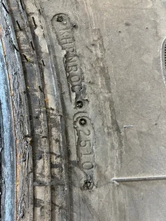 Used 650/85R38 173A8 Goodyear Optitrac DT824 TL R-1W 90-95% image 4