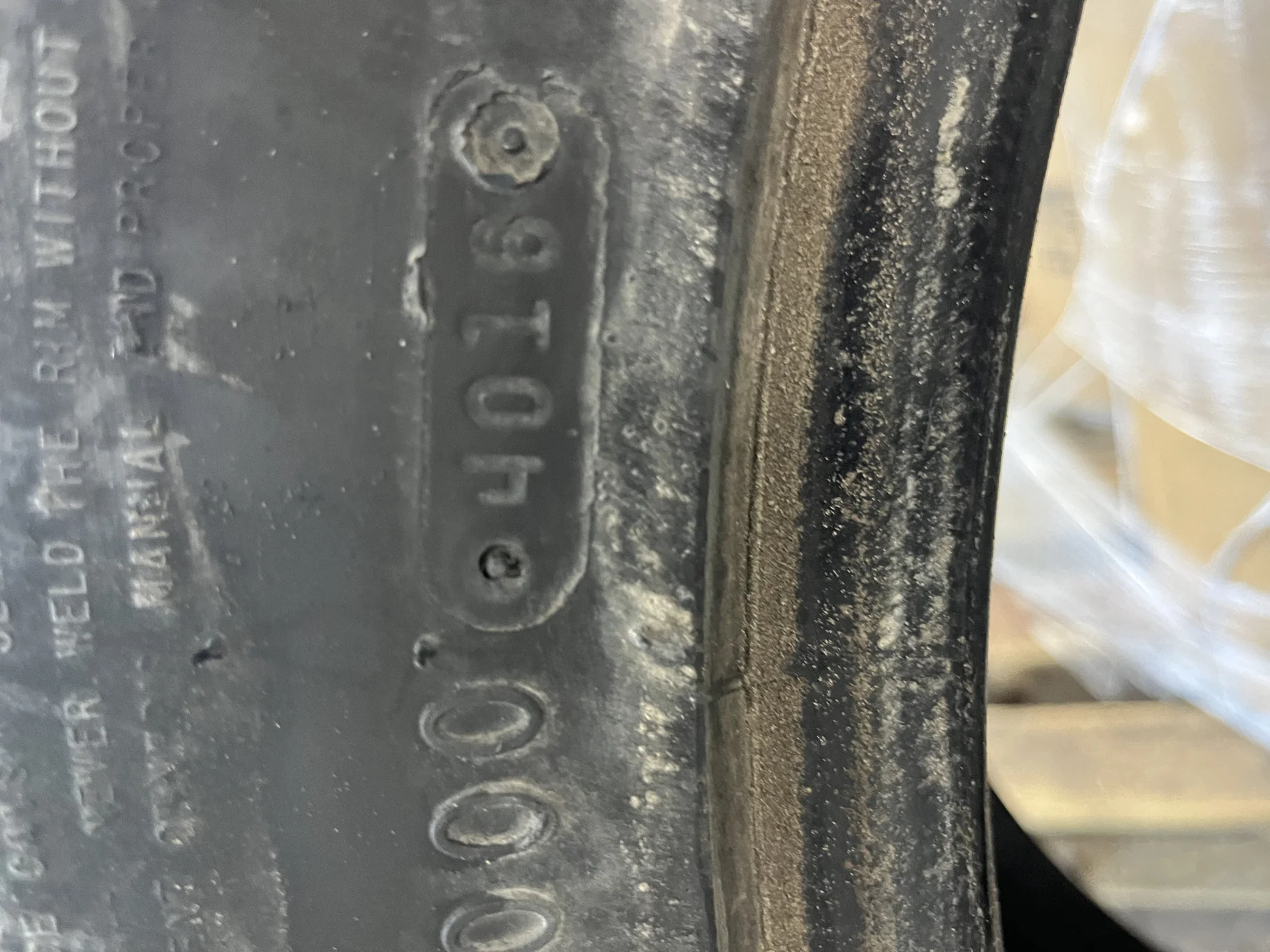 Used 16.9-24/6 Firestone ANS Tractor TL R3 65-70% image 3