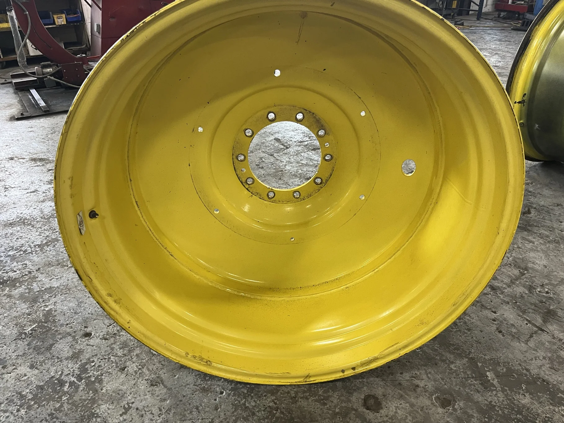 Used 20 x 46 10-13.19-11.07 Unverferth Dual Yellow Wheel