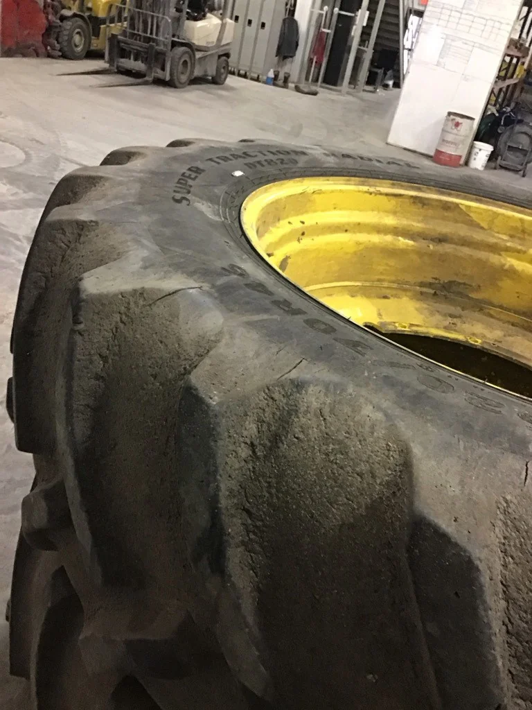 Used 620/70R46 162A8 Goodyear STR DT820 TL R-1W 70-75% On 20 x 46 (12-32.047-30.078) R&R image 5