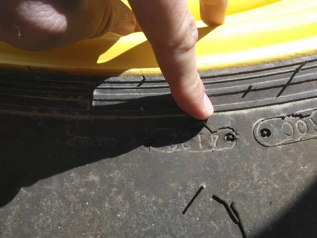 Used 710/70R42 173D Goodyear Optitrac TL R-1W 95-100% On 23 x 42 (12-32.047-30.078) R&R Wheel image 3