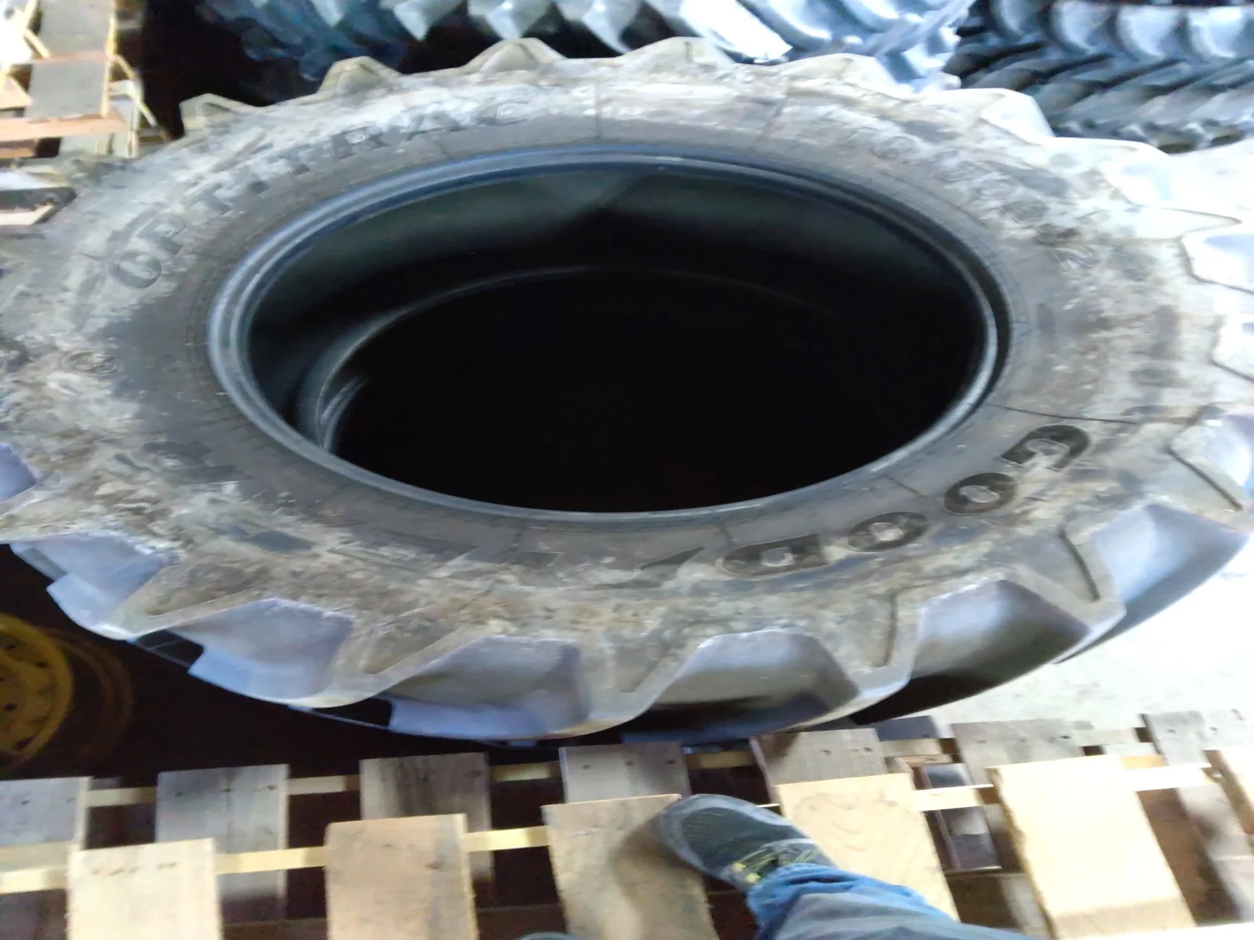 Used 710/70R42 173D Goodyear Optitrac TL R-1W 95-100%