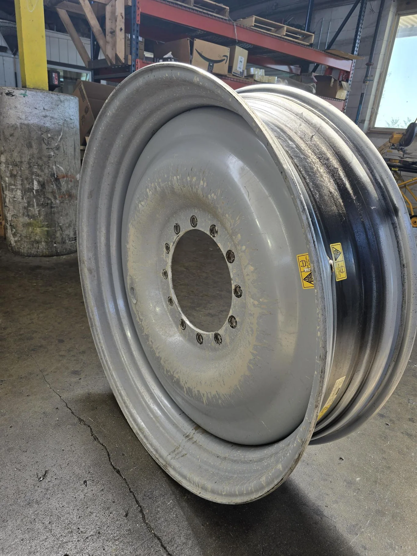 Take-Off 13 x 46 (12-15.748-13.829) Agco Gray Sprayer Wheel
