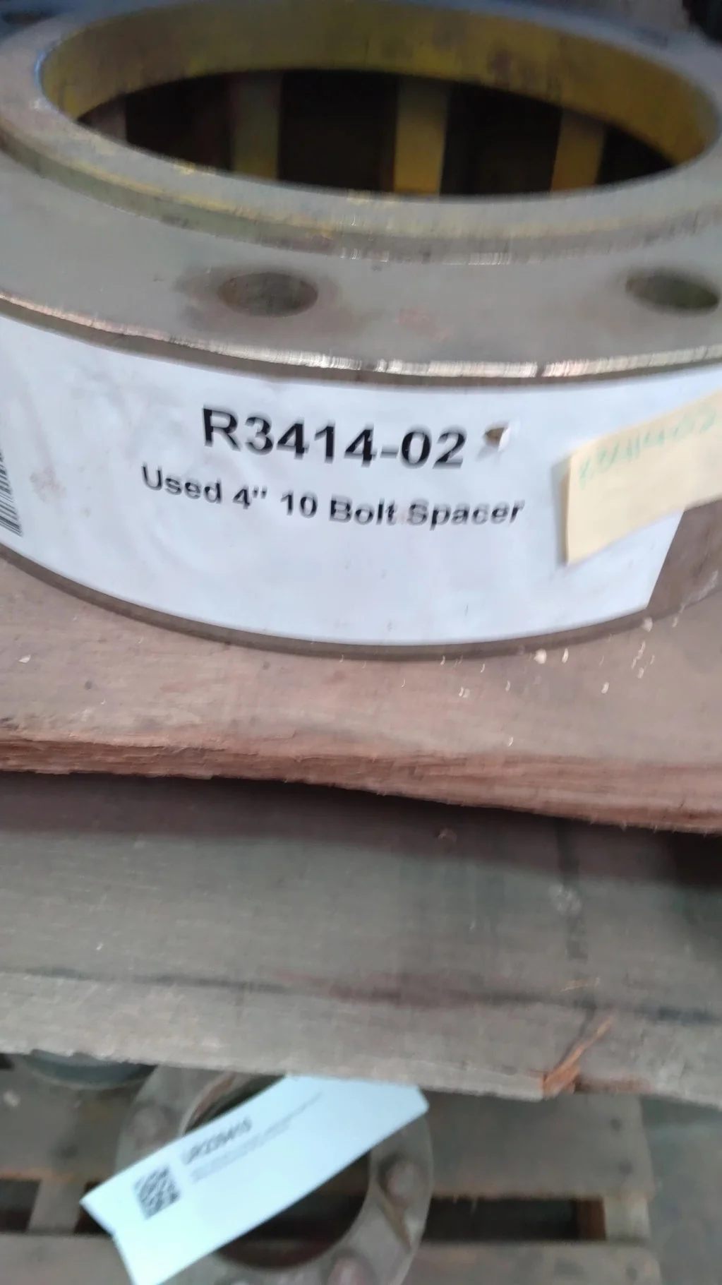 Used 4" Spacer 10 Bolt