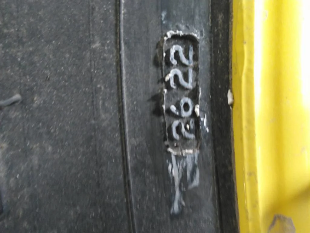 Used 320/90R42 139A8 Firestone Radial 9000 TL R-1W 90-95% On 10 x 42 (8-10.82-8.8) 4/2 Rail/Disc