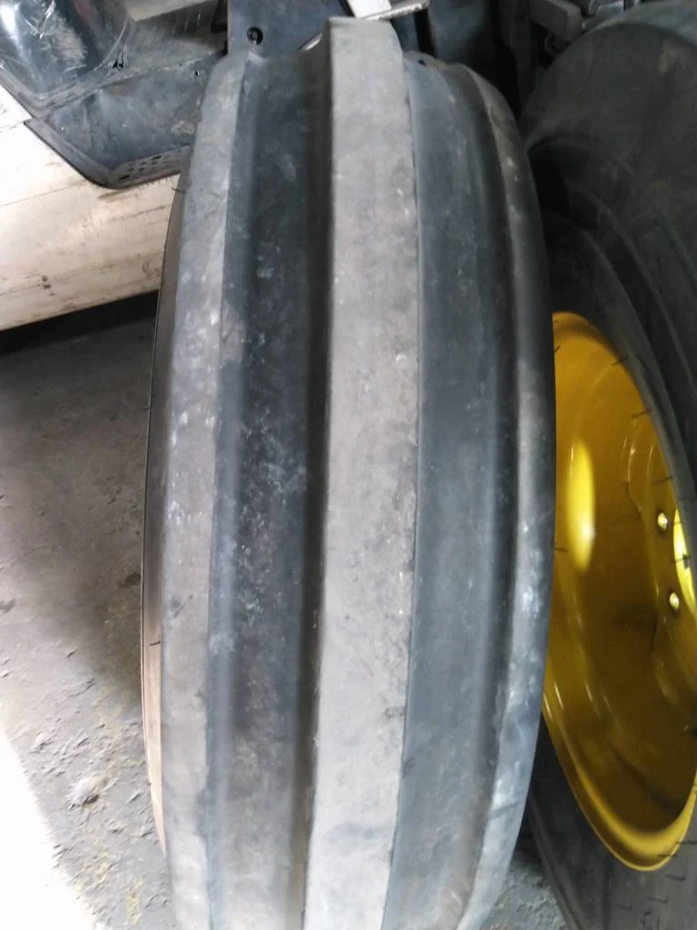 Used 10.00-16 10PLY Firestone Champion Guide Grip TL F-2 90-95% On 8 x 16 (8-8-6) Implement Wheel image 2
