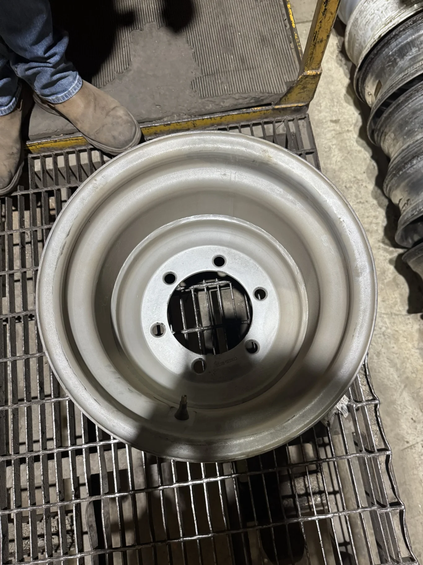 Take-Off 14 X 16.1 6-8.75-6.49 Implement Silver Wheel image 3