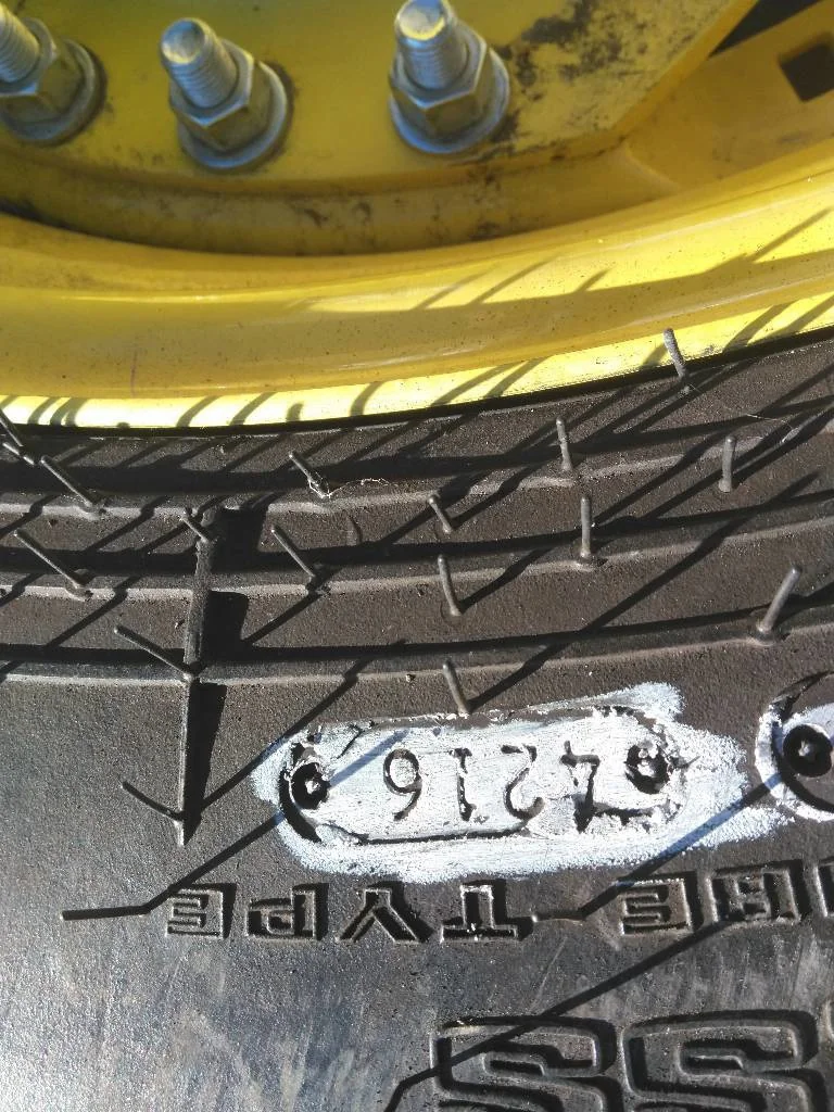 Take-Off 380/85R30 135A8 Goodyear Ultra Torque TL R-1 95-100% On 13 x 30 (10-13.19-11.07) Waffle 3 image 3