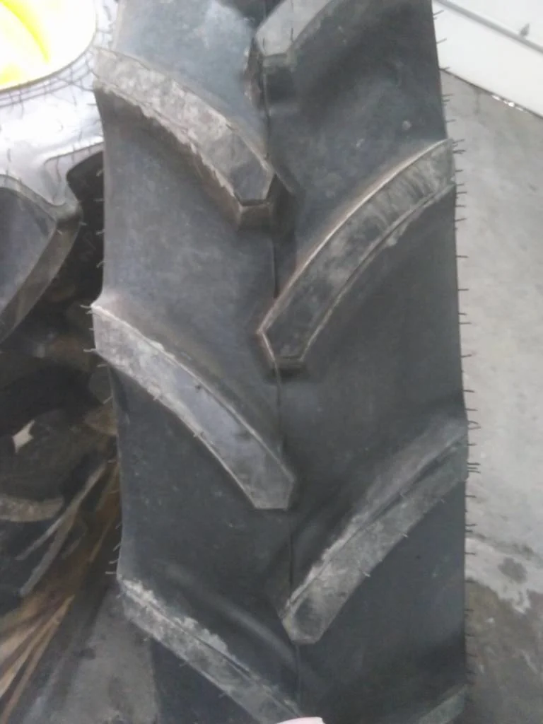Take-Off IF320/80R42 150D Goodyear Optitrac TL R-1W 95-100% 10 X 42 12-33.25 Waffle 3B Yellow Wheel image 2