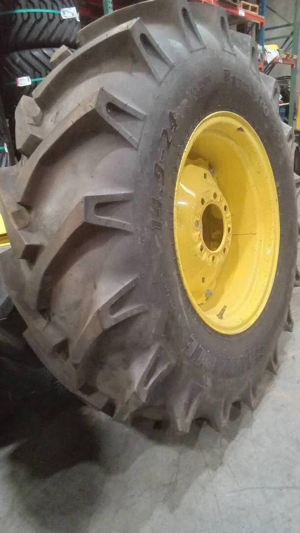 Take-Off 14.9-24 8PLY Alliance Farm Pro 324 TL R-1 95-100% On 12 x 24 (8-8-6) 6 Clamp/Disc image 2