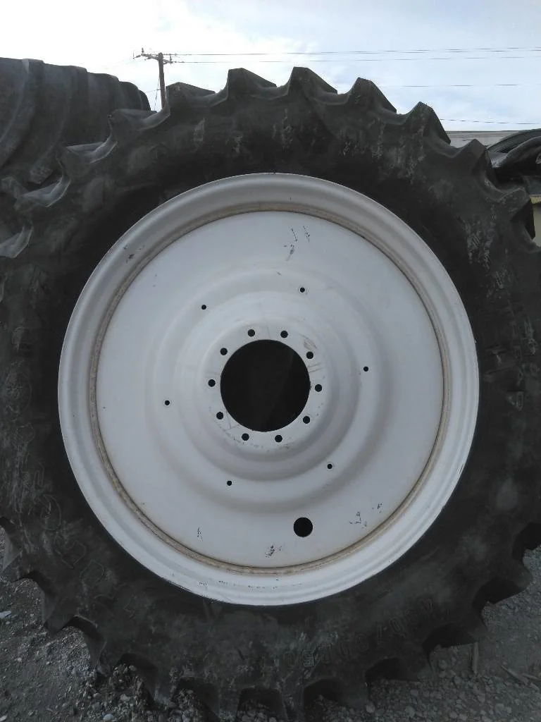 Used 480/80R50 159B Firestone Deep Tread 23 TL R-1W 90-95% On 15 x 50 (10-13.19-11.07) NH Dual image 3