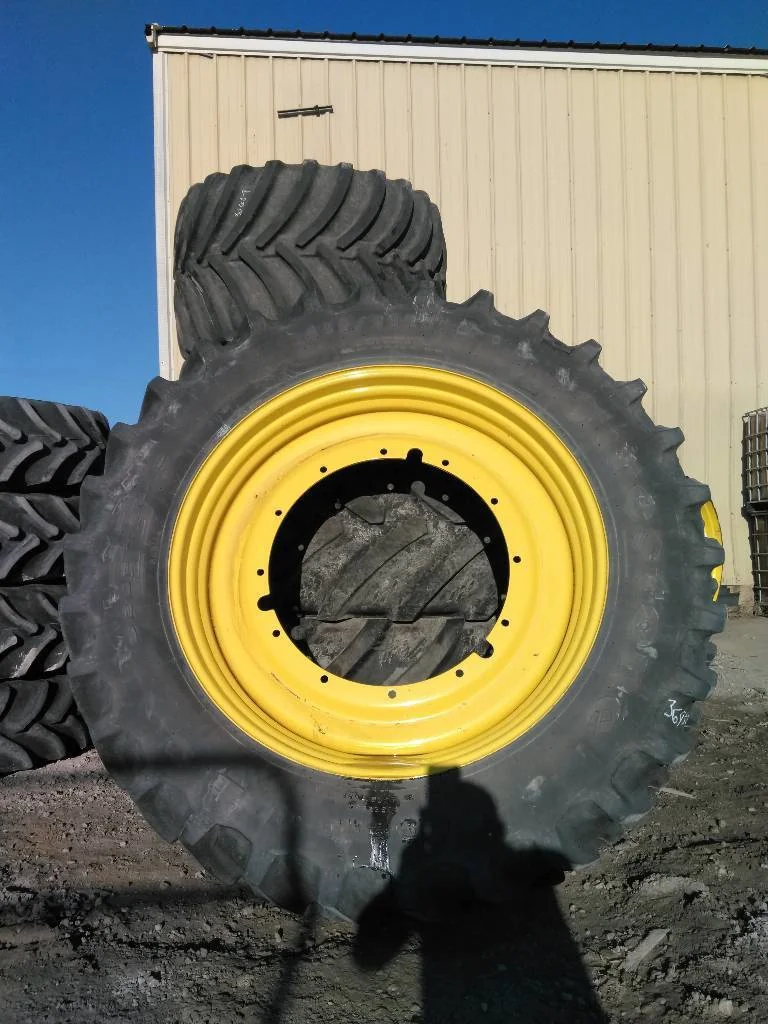 Used 480/80R50 159B Firestone Deep Tread 23 TL R-1W 80-85% On 15 x 50 (12-32.047-30.078) R&R Wheel image 2