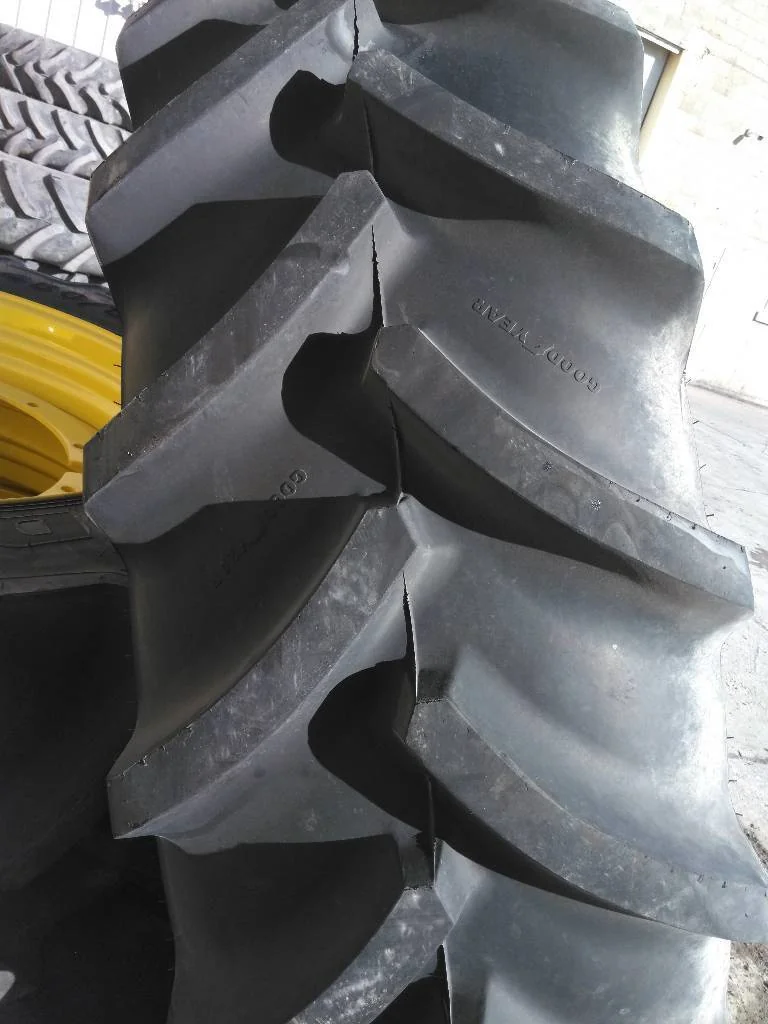 Used 480/80R46 158D Goodyear Optitrac TL R-1W 95-100% On 16 x 46 (10-13.19-11.07) Dual Wheel image 3