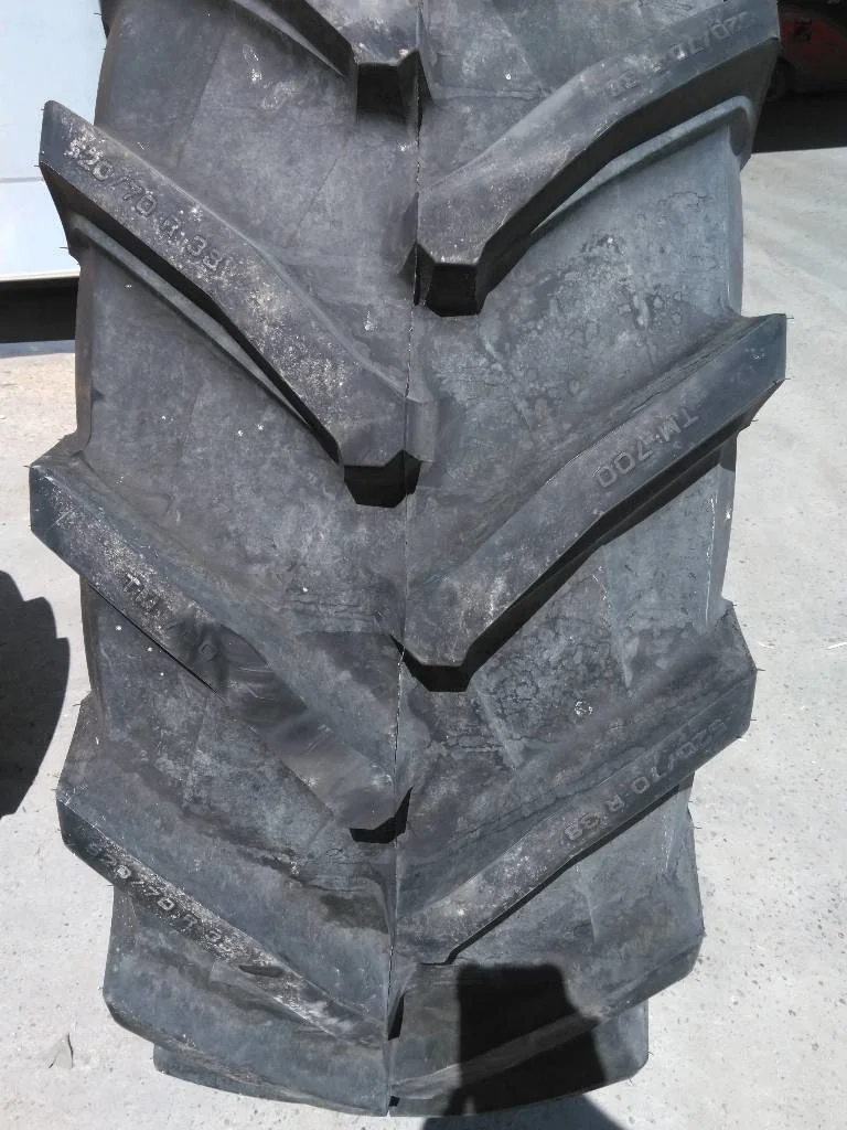 Take-Off 520/70R38 150D Trelleborg TM700 TL R1W 95-100% On 18 x 38 8-10.82-8.78 Dual Fendt Red Wheel image 6