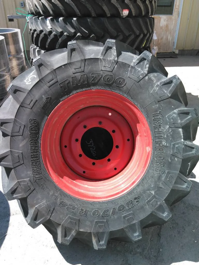 Take-Off 480/70R24 138A8 Trelleborg TM700 TL R1-W 95-100% 15 x 24 8-10.82-8.78 Solid Fendt Red Wheel image 5