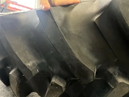 Take-Off 480/80R50 159B Firestone Deep Tread TL R-1W 95-100% (Cuts In 3 Lugs HAVE Been Reapired) image 3