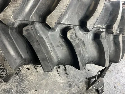 Take-Off 480/80R50 159B Firestone Deep Tread TL R-1W 95-100% (Cuts In 3 Lugs HAVE Been Reapired) image 4