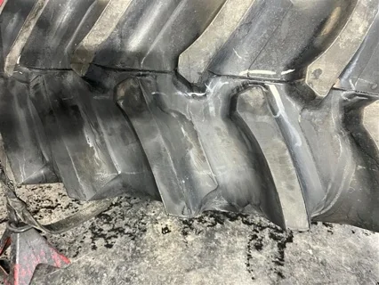 Take-Off 480/80R50 159B Firestone Deep Tread TL R-1W 95-100% (Cuts In 3 Lugs HAVE Been Reapired) image 5
