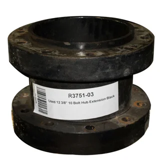 Used 12.375" Extension 10 Bolt Hub Black