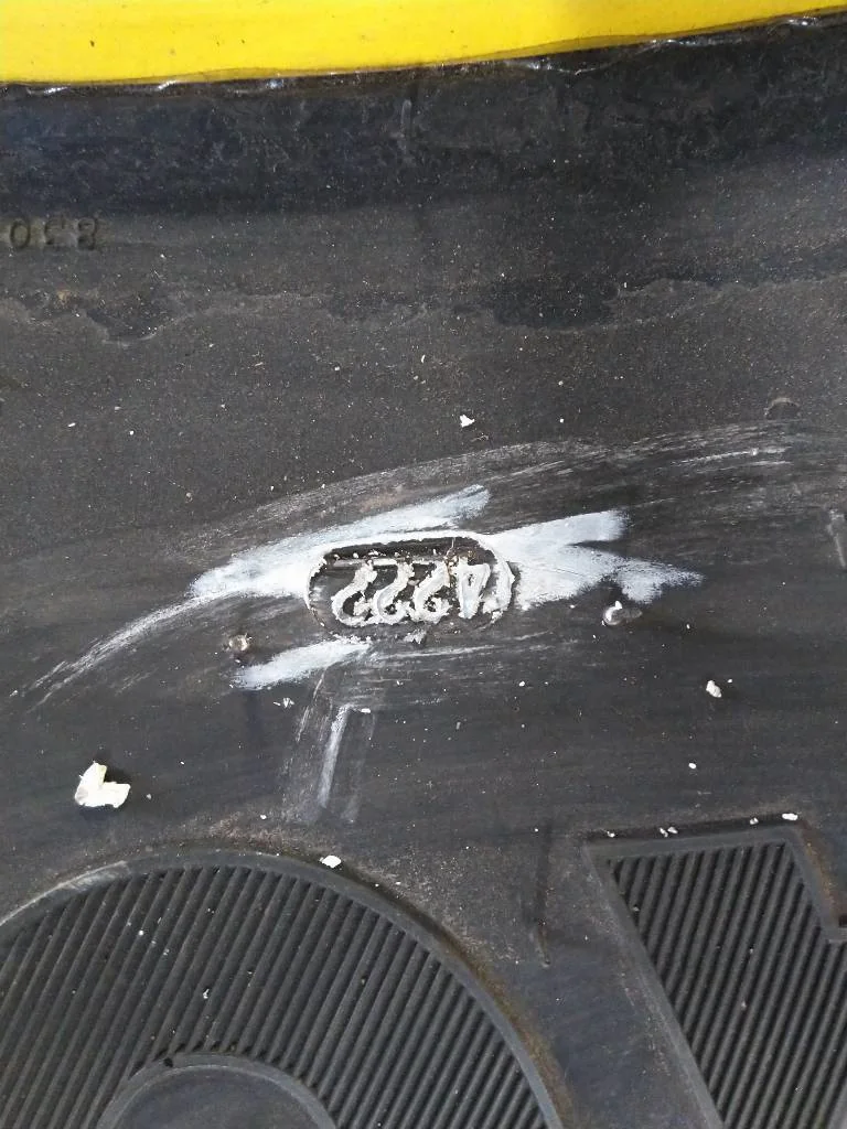 Used 480/80R42 151A8 Mitas AC85 TL R-1W 80-85% On 16 x 42 (12-32.047-30.078) Rim & Rail image 3