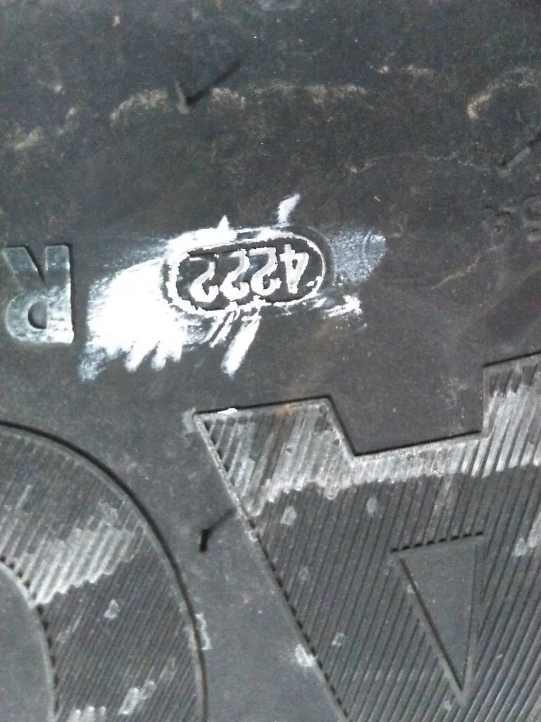 Used 380/85R30 135A8 Mitas AC85 TL R-1W 70-75% (DOT-4222) image 3