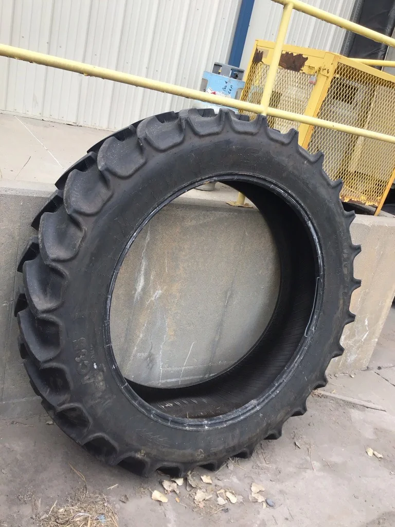Used 380/90R46 149A8 Mitas AC85 TL R-1W 95-100% (DOT3123) TIRE MUST BE SOLD WITH TUBE Minor Bead Cut image 5