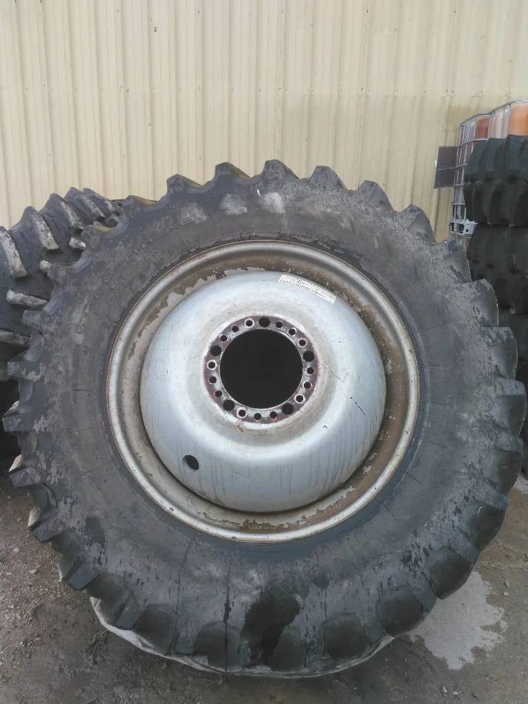 Used 520/85R42 157B Firestone Deep Tread 23 TL R-1W 80-85% On 18 x 42 (20-13.19-11.074) Dolly Dual