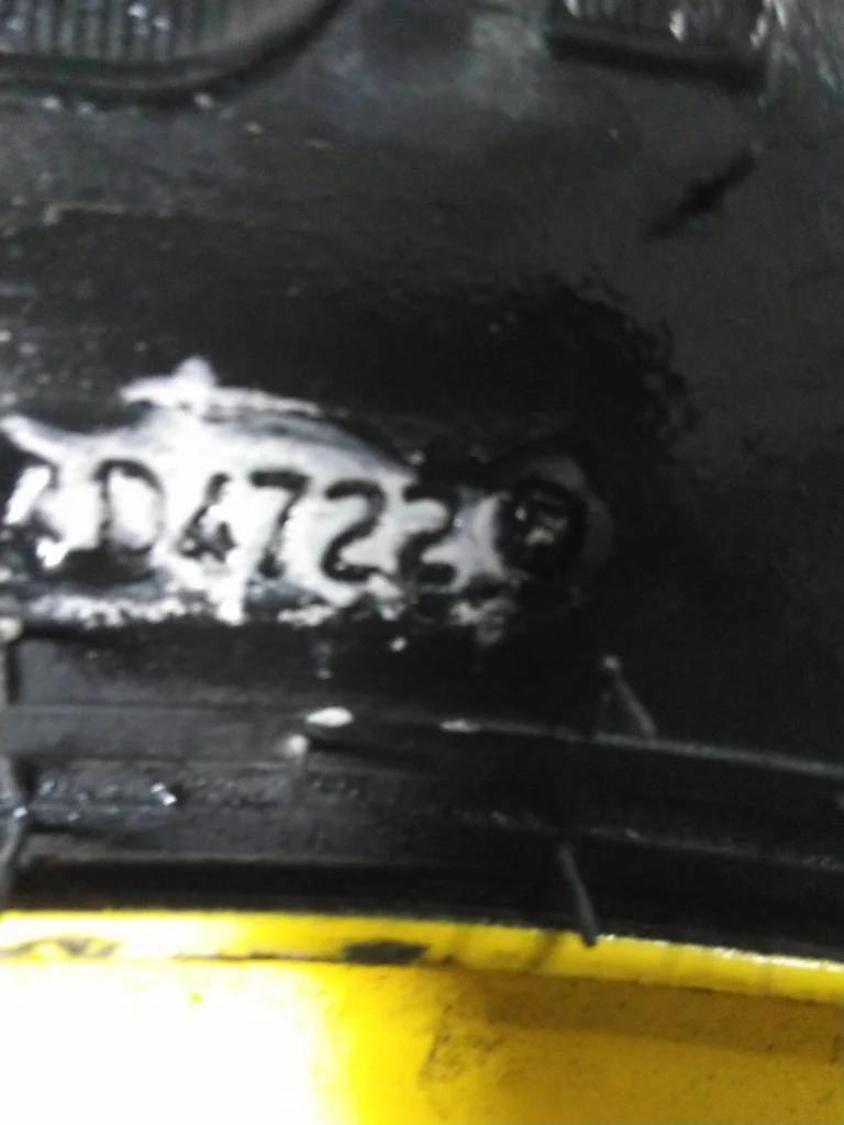 Used 11.2-24 122A6 Galaxy AgriTrac TL R-1 90-95% On 10 x 24 (8-10.82-8.78) 6 Clamp/Disc image 3
