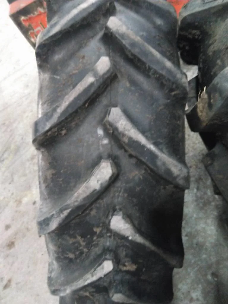 Used 12.4-24/8 Goodyear Optitrac R-1W TL 90-95% image 3