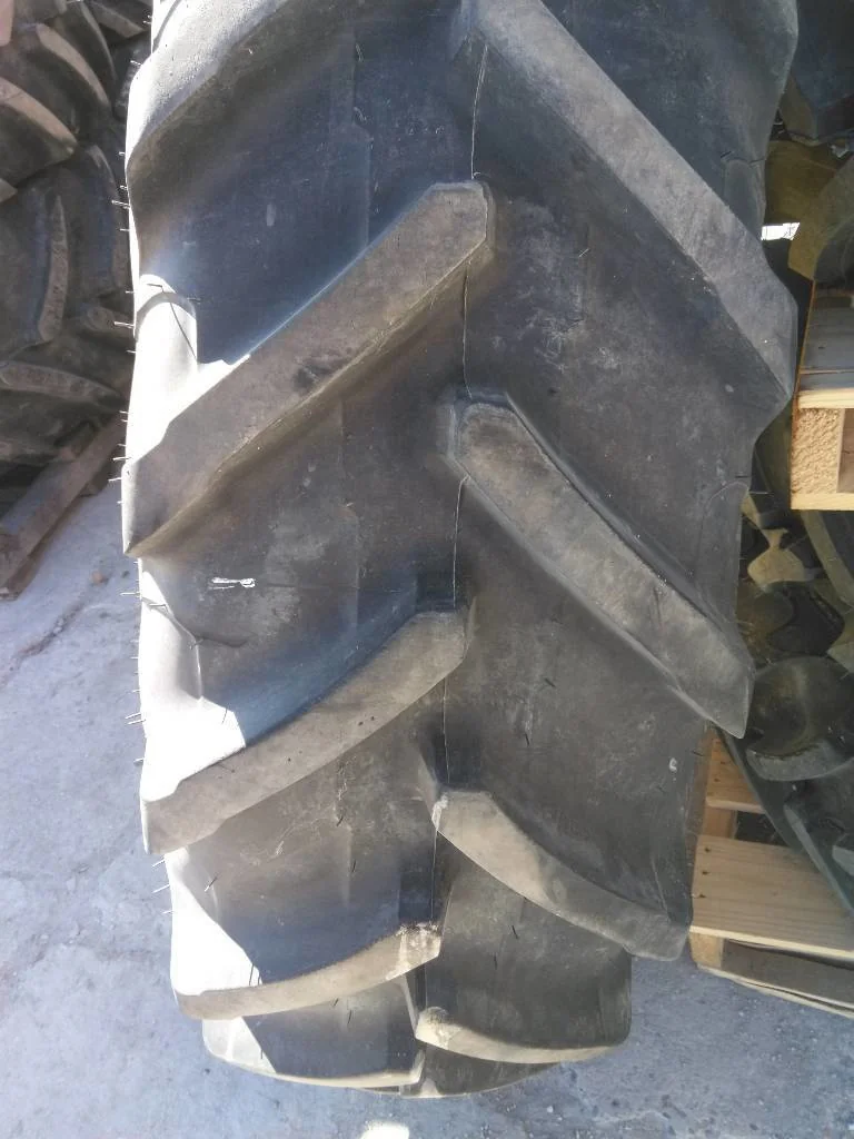 Used 420/90R30 147A8 Michelin Agribib 2 TL R-1W 85-90% On 15 x 30 (12-16.732-14.640) Waffle 3 Bolt image 3