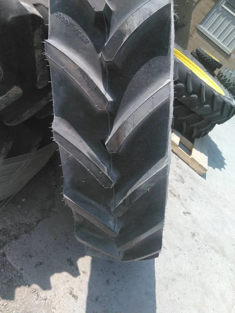 Take-Off 380/90R50 151D Goodyear Optitrac TL R-1W 95-100% On 12 x 50 (10-13.19-11.07) Rim & Rail/ image 2