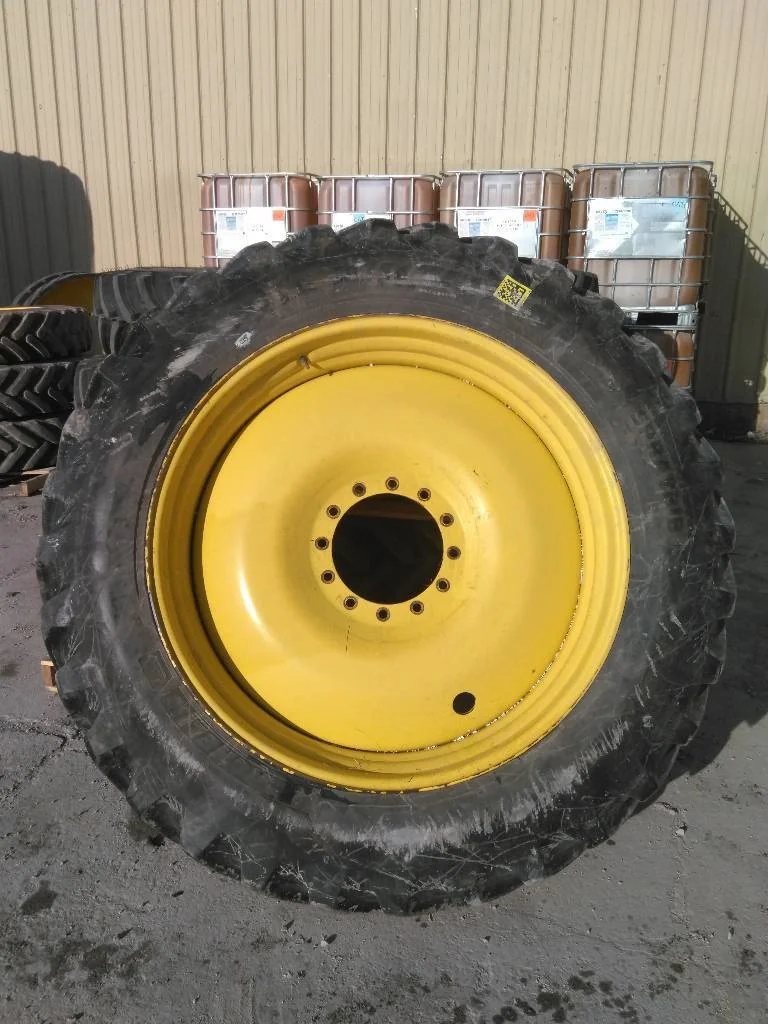 Used VF380/90R46 173D Michelin Spraybib TL R-1W 65-70% On 13 x 46 (12-13.976-11.857) Bubble Disc