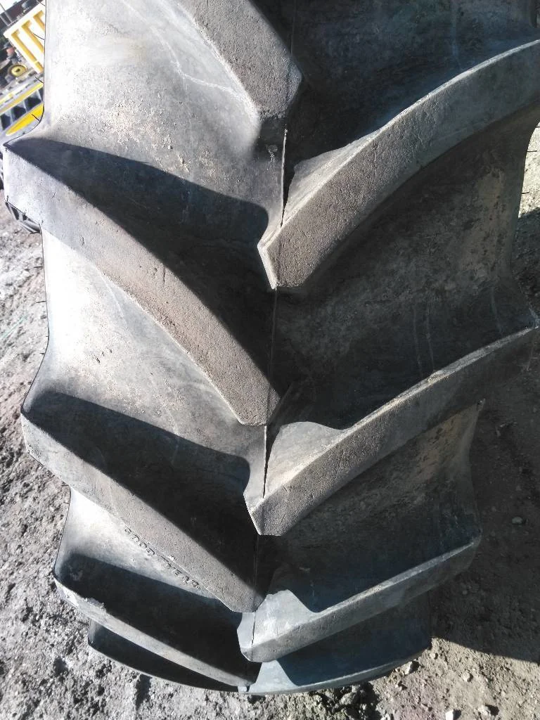 Used 480/80R46 158D Goodyear Optitrac TL R-1W 90-95% On 16 x 46 (12-32.047-30.078) Rim & Rail image 3
