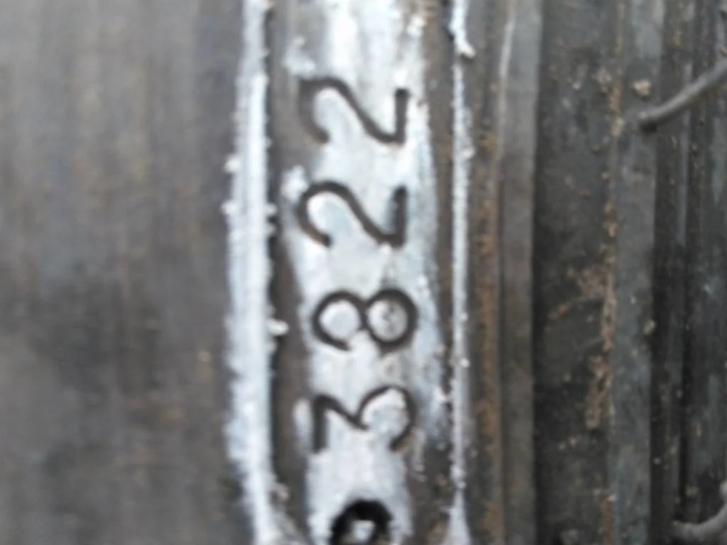 Used 480/70R30 152D Goodyear Optitrac TL R-1W 90-95% On 13 x 30 (12-16.732-14.620) Waffle 3 Bolt image 2