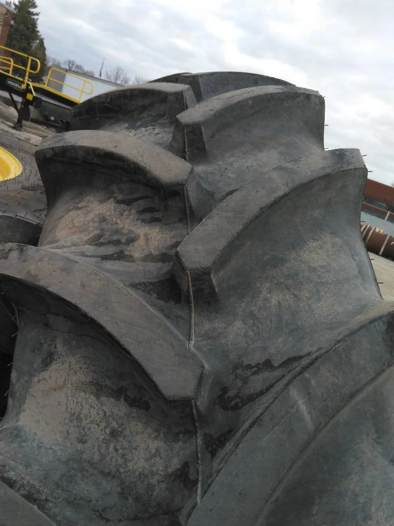 Used 480/80R46 158D Goodyear Optitrac TL R-1W 90-95% On 16 x 46 (10-13.19-11.07) John Deere Dual image 3