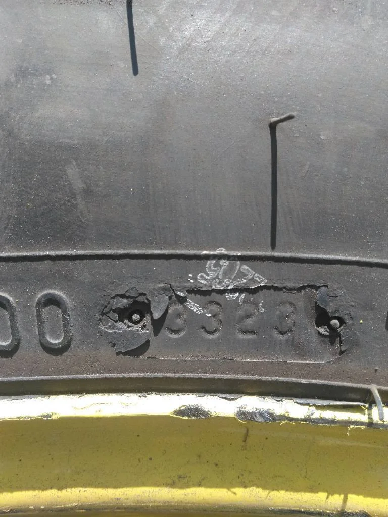 Used 420/85R34 147B Firestone RAT DT TL R-1W 90-95% On 15 x 34 (10-13.19-11.07) Waffle 3 Bolt/Disc