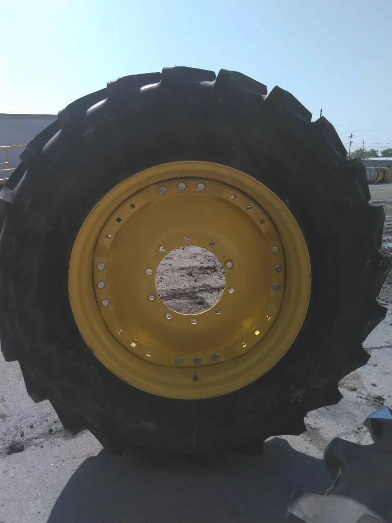 Used 420/85R34 147B Firestone RAT DT TL R-1W 90-95% On 15 x 34 (10-13.19-11.07) Waffle 3 Bolt/Disc image 2