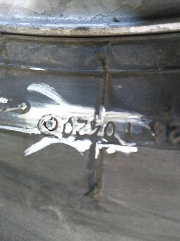 Used 19.5L-24 146A8 Galaxy EZ Rider TL R-4 85-90% On 16 x 24 (8-8-6) 6 Clamp/Disc image 4