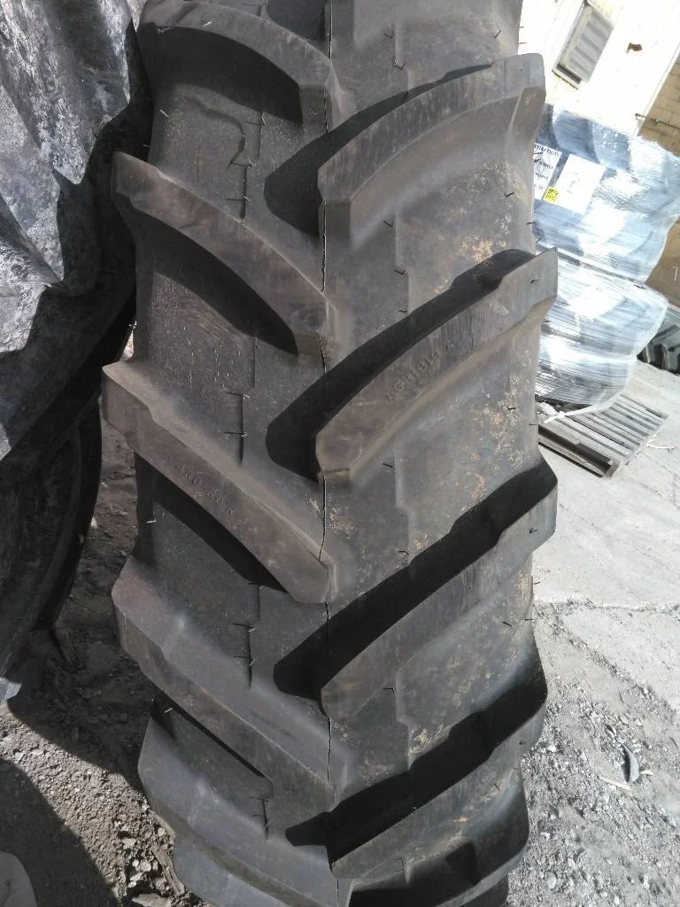 Used 480/80R42 156A8 Michelin Agribib 2 TL R-1W 85-90% On 16 x 42 (10-13.19-11.07) Agco Dual Wheel image 2