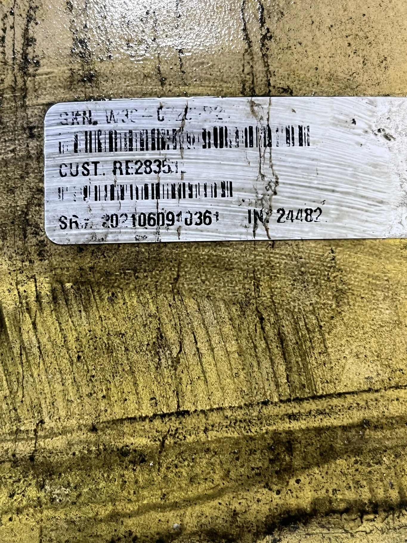 Used 15 X 30 8-8-6 4/2 Clamp Yellow Wheel w/ Disc image 3