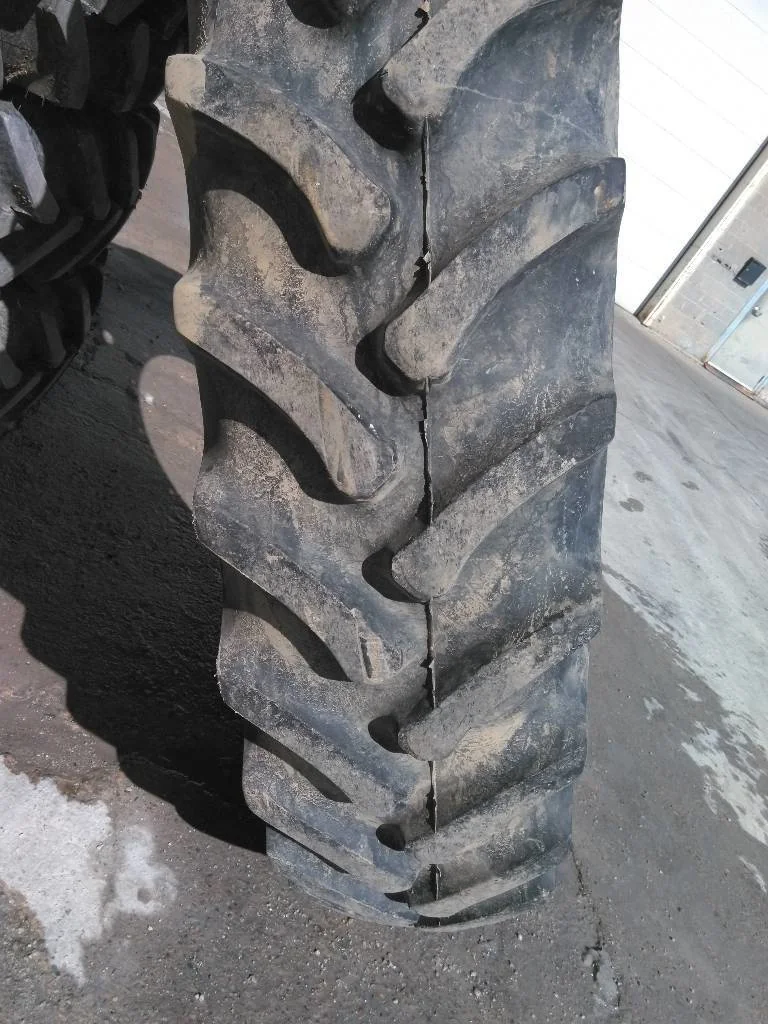 Used 380/90R54 152A8 Firestone Radial 9000 TL R-1W 75-80% On 12 x 54 (12-32.047-30.078) Rim&Rail image 2